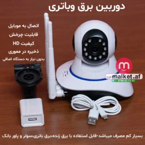 دوربین قابل کنترول با موبایل
