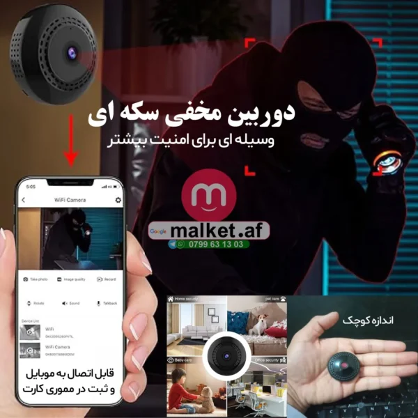 دوربین مخفی سکه ای