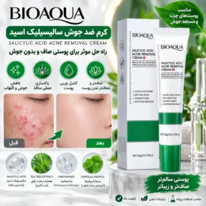 کرم ضدجوش سالیسیلیک اسید BIOAQUA برای پوست چرب